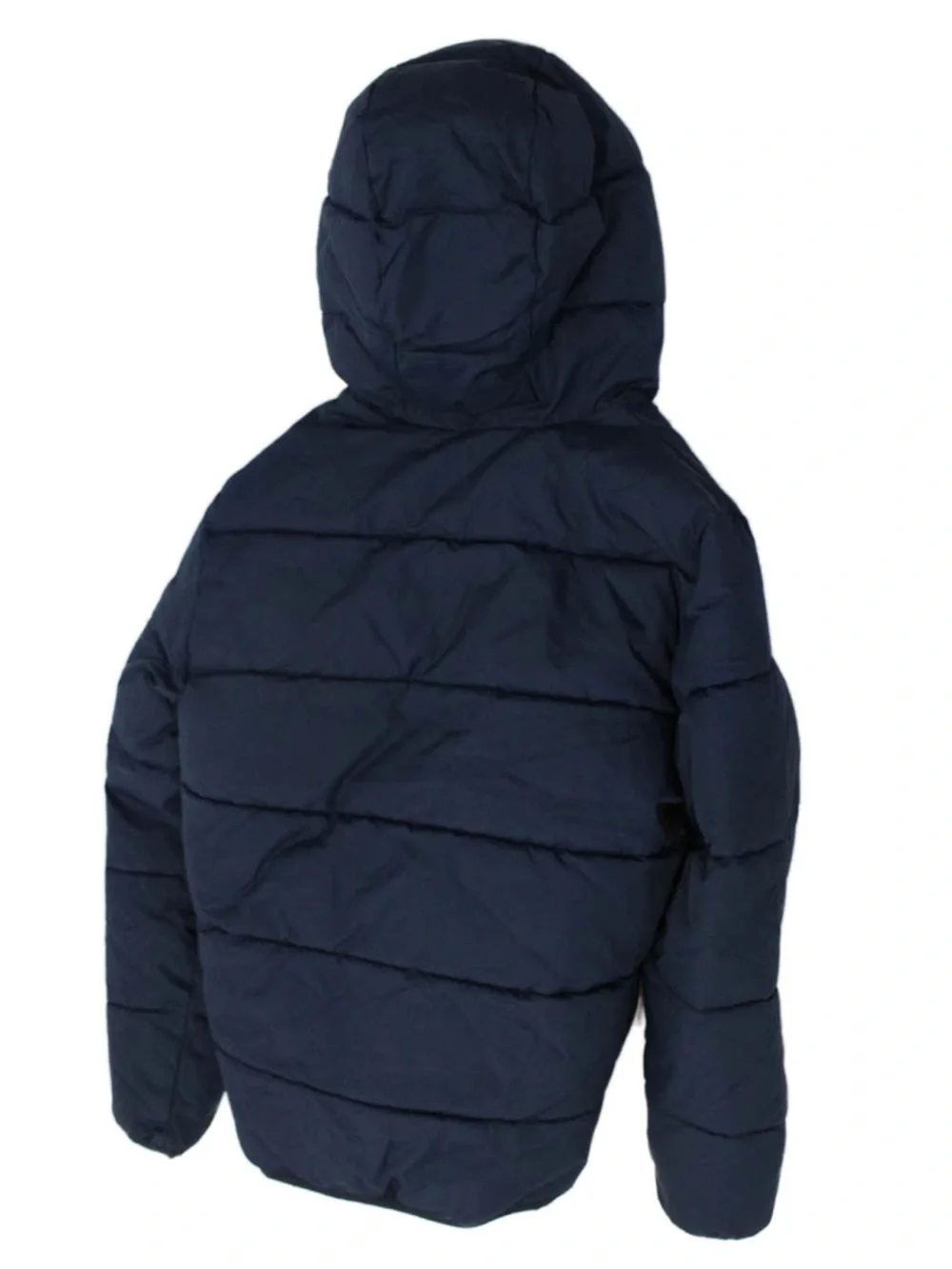 Crewcuts boys Hooded Puffer soft fleece lined warm Jacket in Navy